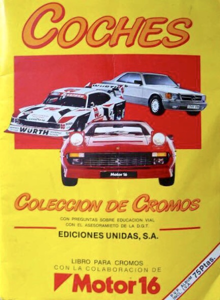 Colección Coches Motor 16 de Ediciones Unidas en ACABARAMOS.COM