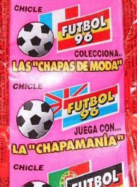 Chicle Futbol 96 Chapamania