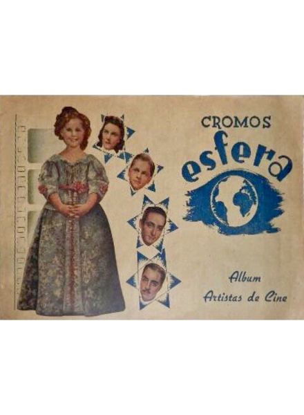 Cromos Esfera. Artistas de Cine