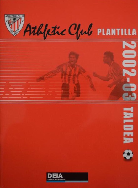 Athletic Club Plantilla 2002-03 Taldea