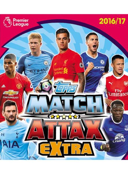 English Premier League 2016-2017. Match Attax Extra