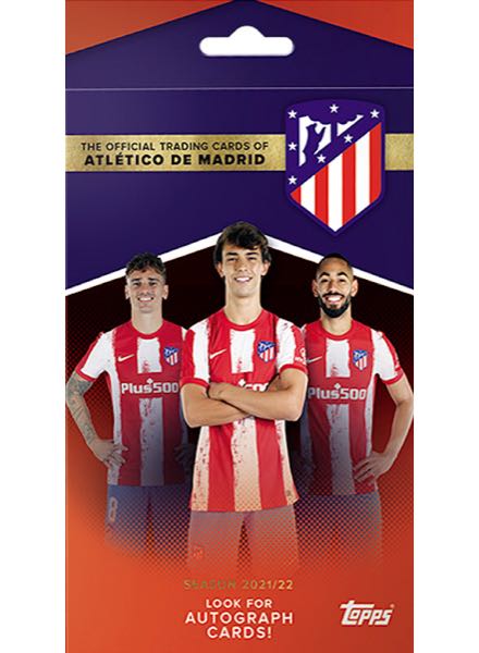 Atletico de Madrid 2021-2022. Official Trading Cards

