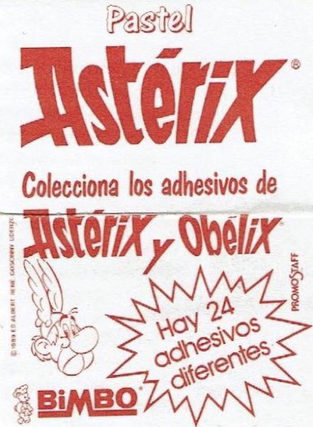 Asterix y Obelix. Pastel Asterix