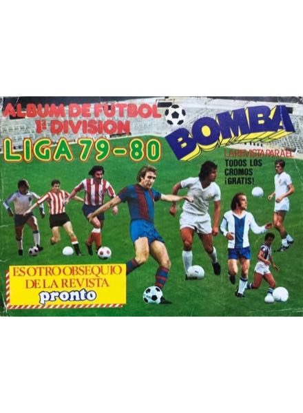 Album de fútbol BOMBA 1ª División Liga 79-80