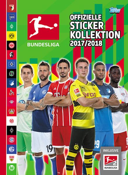 Bundesliga Offizielle Sticker Kollektion 17-18