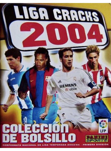 Colección Liga Cracks 2004 de Panini en ACABARAMOS.COM