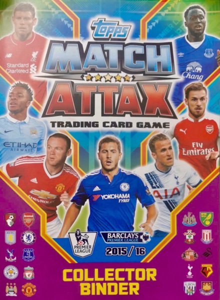 English Premier League 2015-2016. Match Attax