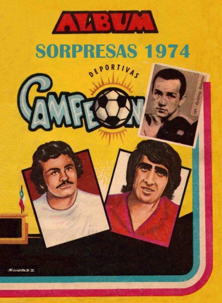 Album Sorpresas Campeonato Chile 1974