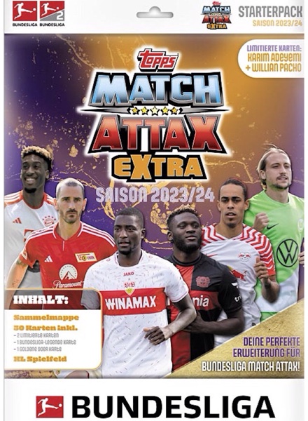 Bundesliga 2023-24. Match Attax Extra