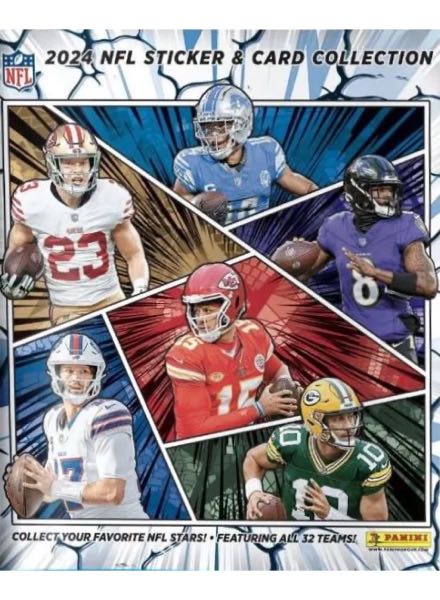NFL Sticker and Cards Collection 2024