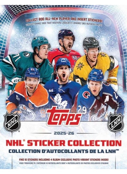 NHL Sticker Collection 2025-26