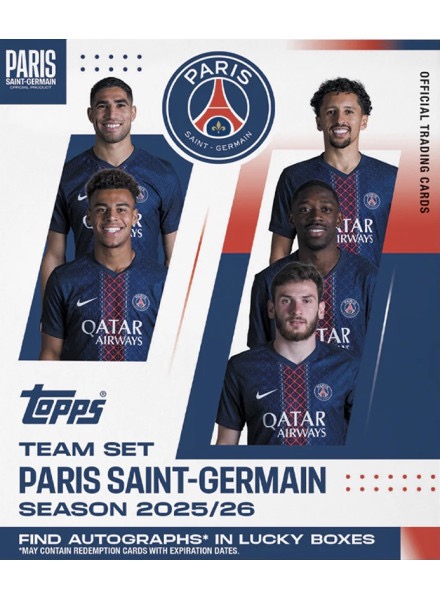 Coleccion Paris Saint-Germain Team Set 2025-2026
 en ACABARAMOS.COM