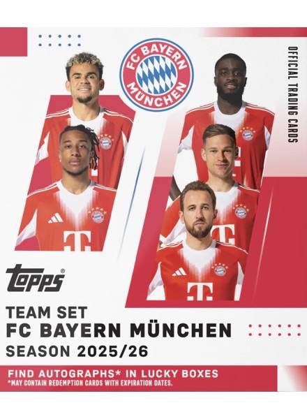 Coleccion FC Bayern München Team Set 2025-2026
 en ACABARAMOS.COM