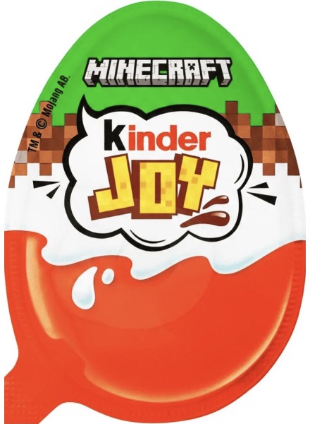 Coleccion Kinder Joy Minecraft 2026 en ACABARAMOS.COM