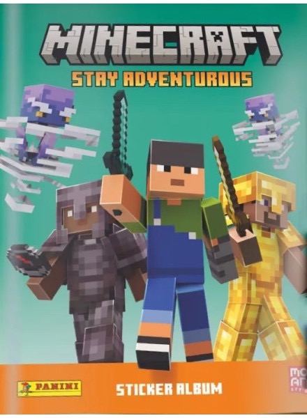 Coleccion Minecraft Stay Adventurous en ACABARAMOS.COM