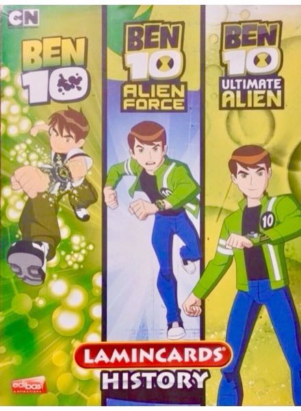 Ben 10 History Lamincards