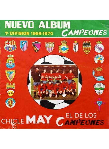 Album Campeones 1ª división 1969-70