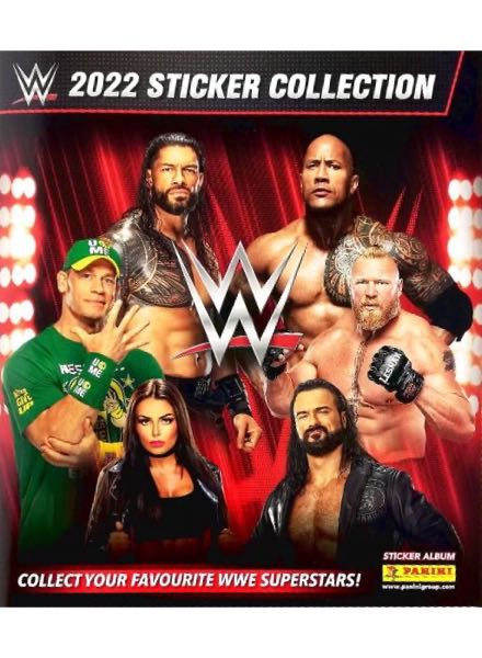 WWE 2022 Sticker Collection