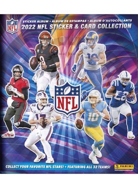NFL Sticker and Cards Collection 2022