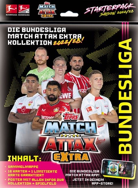 Bundesliga 2022-23. Match Attax Extra