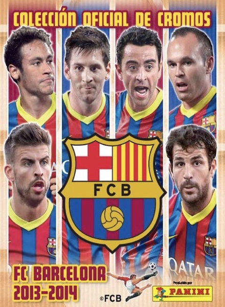 Colección FC Barcelona 2013-2014 de Panini en ACABARAMOS.COM