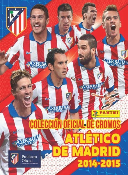 Colección Atletico de Madrid 2014-2015 de Panini en ACABARAMOS.COM