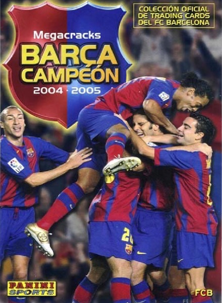 Megacraks Barca Campeon 2004/05 