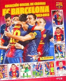 Colección FC Barcelona 2012-2013 de Panini en ACABARAMOS.COM