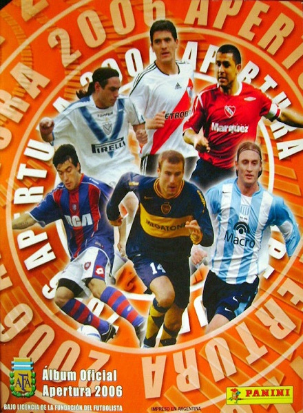 Colección Apertura 2006 de Panini en ACABARAMOS.COM