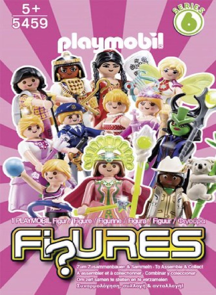 Playmobil Figures 5459 Serie 6. Sobre rosa