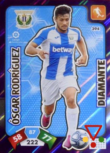 394 Óscar Rodríguez de la colección Adrenalyn XL Liga Santander 2019-20 en ACABARAMOS.COM