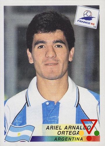 511 Ariel Arnaldo Ortega de la colección FIFA World Cup Francia 1998 en ACABARAMOS.COM