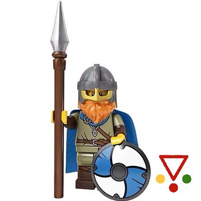 8 Vikingo de la colección Minifiguras LEGO Serie 20 (71027) en ACABARAMOS.COM