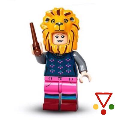 5 Luna Lovegood de la colección Minifiguras LEGO Harry Potter. Serie 2 en ACABARAMOS.COM