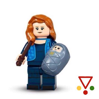 7 Lily Potter de la colección Minifiguras LEGO Harry Potter. Serie 2 en ACABARAMOS.COM