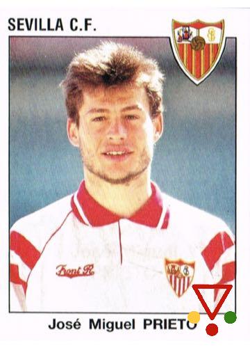 245 Jose Miguel Prieto de la colección Futbol 93-94. Estrellas de la Liga en ACABARAMOS.COM