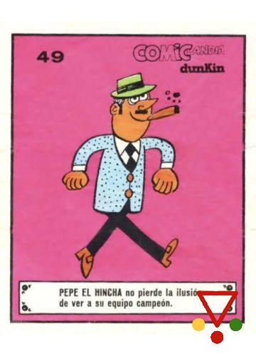 49 Pepe el Hincha de la colección ComicLandia. Famosos de la Historieta. Gallina Blanca en ACABARAMOS.COM