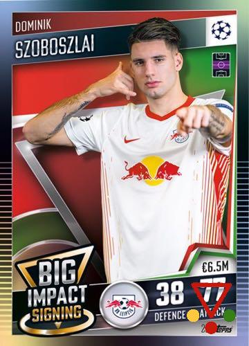 221 Dominik Szoboszlai de la colección Match Attax 101 Season 2020-21 en ACABARAMOS.COM