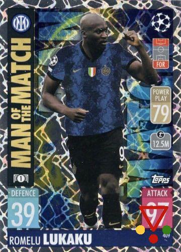 409 Romelu Lukaku de la colección UEFA Champions League & Europa League 2021-22. Match Attax en ACABARAMOS.COM
