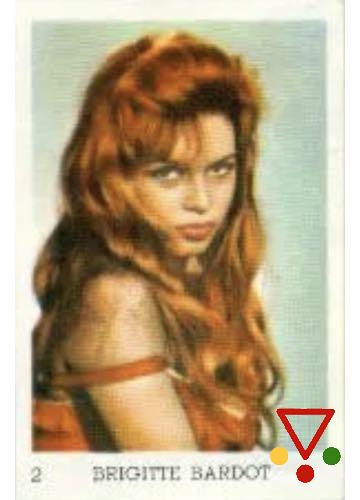 2 Brigitte Bardot de la colección Pantalla. Album de Estrellas en ACABARAMOS.COM