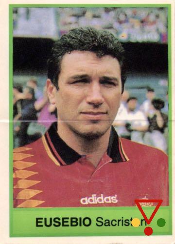 34 Eusebio de la colección Selección Nacional Española de Fútbol 1994 USA en ACABARAMOS.COM
