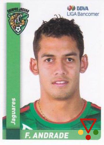 112 F. Andrade de la colección Liga BBVA Bancomer Apertura 14 en ACABARAMOS.COM