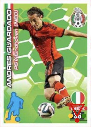 36 Andres Guardado de la colección Copa America Chile 2015 en ACABARAMOS.COM