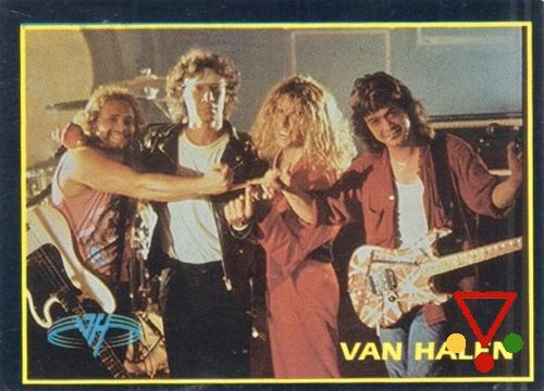 95 Van Halen de la colección Internacional Rock Cards en ACABARAMOS.COM