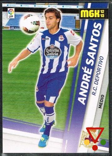 99 André Santos de la colección MEGACRACKS 2012-13 en ACABARAMOS.COM