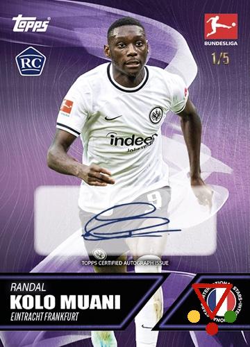 AU10p Randal Kolo Muani de la colección Bundesliga International Stars 2022-2023 en ACABARAMOS.COM