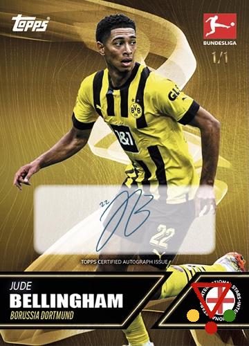 AU7g Jude Bellingham de la colección Bundesliga International Stars 2022-2023 en ACABARAMOS.COM