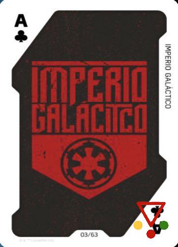 3 Imperio Galáctico de la colección Star Wars. Juego de cartas en ACABARAMOS.COM
