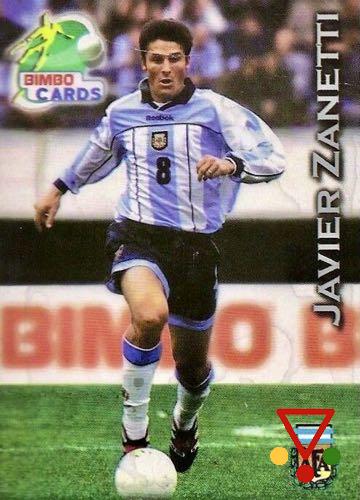 6 Javier Zanetti de la colección Las Selecciones Mundialistas en ACABARAMOS.COM