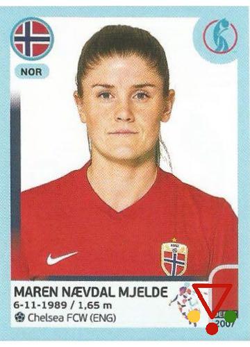 79 Maren Nævdal Mjelde de la colección UEFA Womens Euro England 2022 en ACABARAMOS.COM
